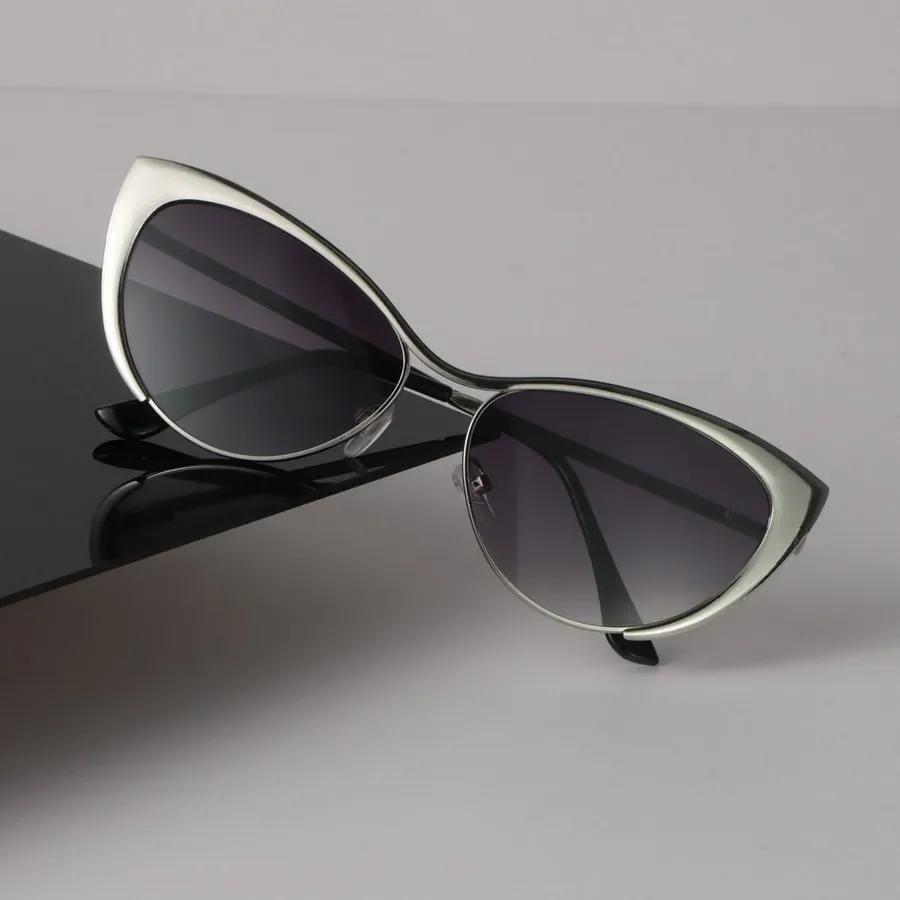 Cool Mirror Cat Eye Sunglasses Women Men Designer Sun Glasses Luxury Female Male Casual Colors