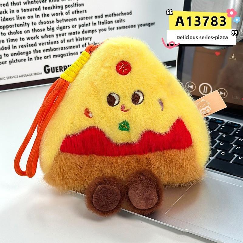 Hamburger Plush Keychain With Scented Beads For Kids And Collectors