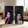Singer S-Selena G-Gomez Phone Case For Samsung S26,S25,S24,S21,S22,S23,S30,Ultra,S20,FE,Lite,10,9,Black Cover