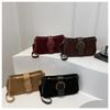 New Faux Leather Large Capacity Underarm Bag Shoulder Crossbody Sling Purse