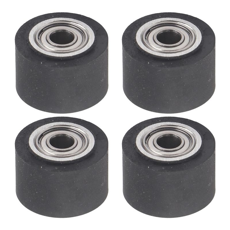 Aug. 4Pcs Paper Feed Roller Pinch Roller Rubber Cutting Plotter Pinch Roller 4X11x16mm Cutting Andengraving Machine Accessories NONE