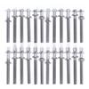 Jazz Drum Rack Claw & Tom Screw Set (6-Pack) – M5 & M6 Sizes for Drum Accessories