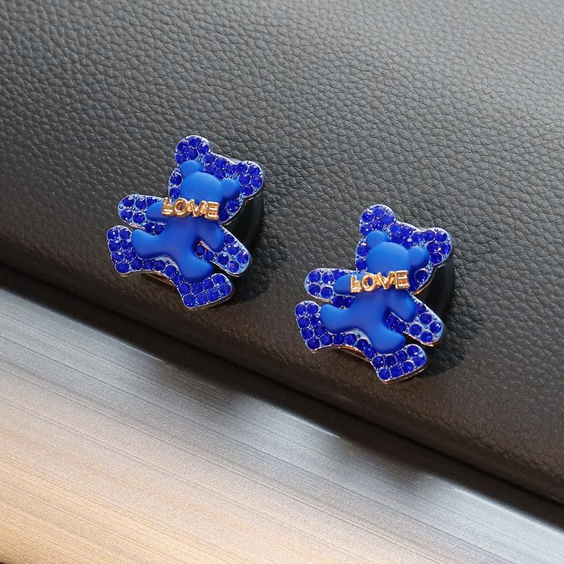 

2 шт. мультяшный милый медведь бант автомобильные крючки настенный органайзер очки кабель шнур питания зарядный шнур самоклеящийся крючок гаджет