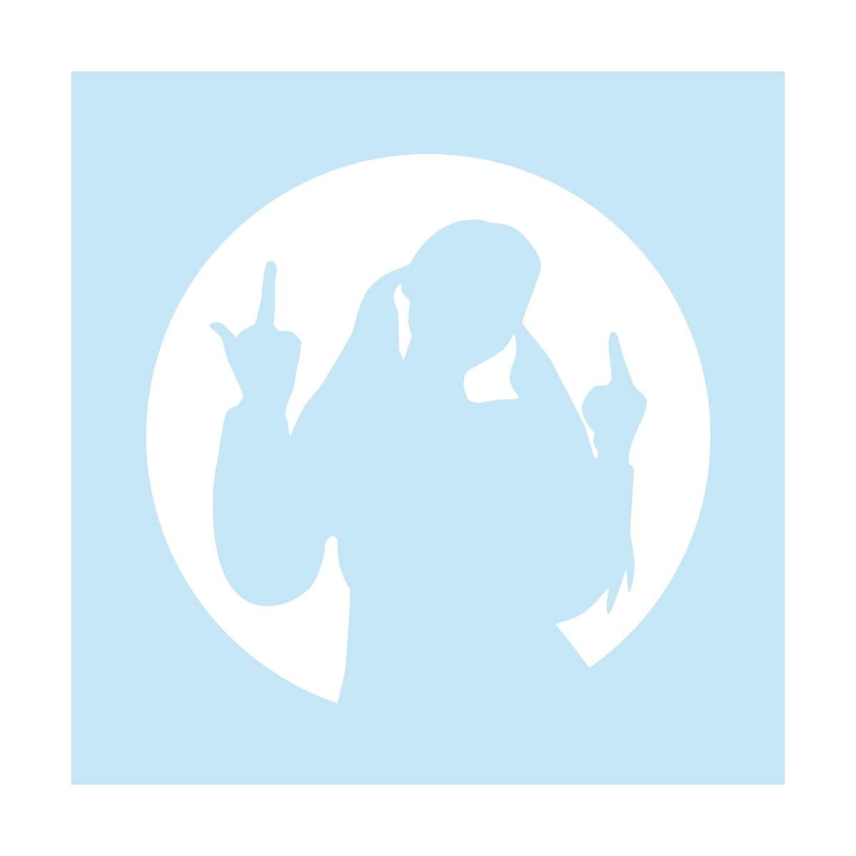 

Tank Sticker White [Fuel Size] Ring-Ring (2 Stickers) 081-A-W белый