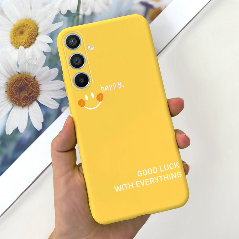 For Samsung Galaxy A54 Case 2023 Cool Fashion Moon Pattern Jelly Soft Silicone Phone Back Cover For Samsung A54 5G SM-A546B