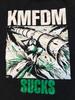 26 KMFDM Band Musik Für Liebhaber Schwarzes T-Shirt Baumwolle Volle Größe FM16 Unisex T-Shirt
