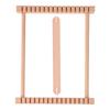 SKC Webstuhl DIY Holzwebmaschine Wandteppich Strickwerkzeug Kinder Anfänger Buchenholz Spielzeug Wollspinnmaschine