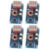 4pcs StepDown Modules Adjustable DC Converters for Phone Charging Car Charging Driving Recorder