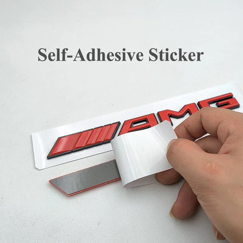 Samolepka na auto Nové 3D ABS Logo Znak AMG Písmena Odznak na kufr auta Pro Mercedes Benz A B C E S GLA GLB GLC GLE GLS Vito G Třída AMG
