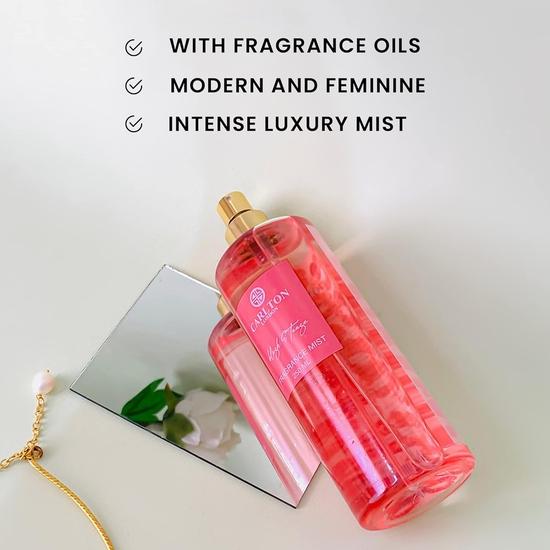 Carlton London Blush & Tease Körperspray | Erfrischendes Körperspray für Frauen, 250 ml | Langanhaltender fruchtig-blumiger sinnlicher Duft