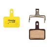SwissStop RS Bicycle Disc Pads Model D15 for Brake Yellow Shimano/TRP/Tektro/Quad Calipers,