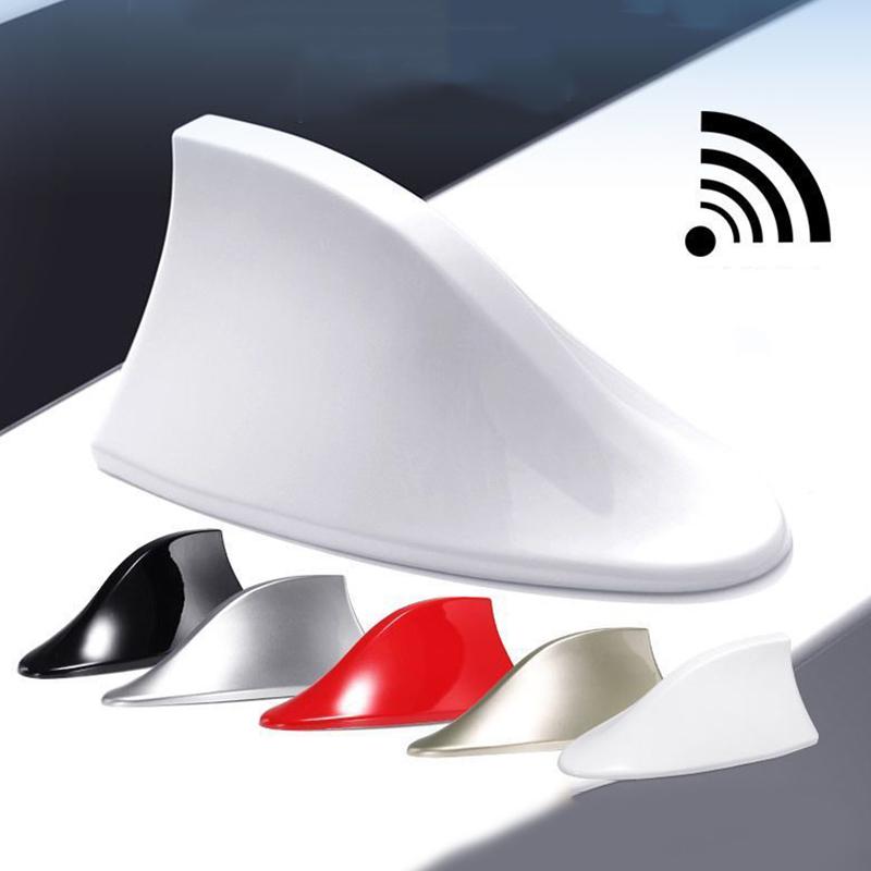Universal Shark Antenna Color Various Decorative  FM Signal Amplifier Car Radio  Fin  Car Roof Decoration for BMW/Honda/Toyota