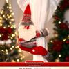 Christmas Curtain Tie-Back Cartoon Doll Decoration for Windows