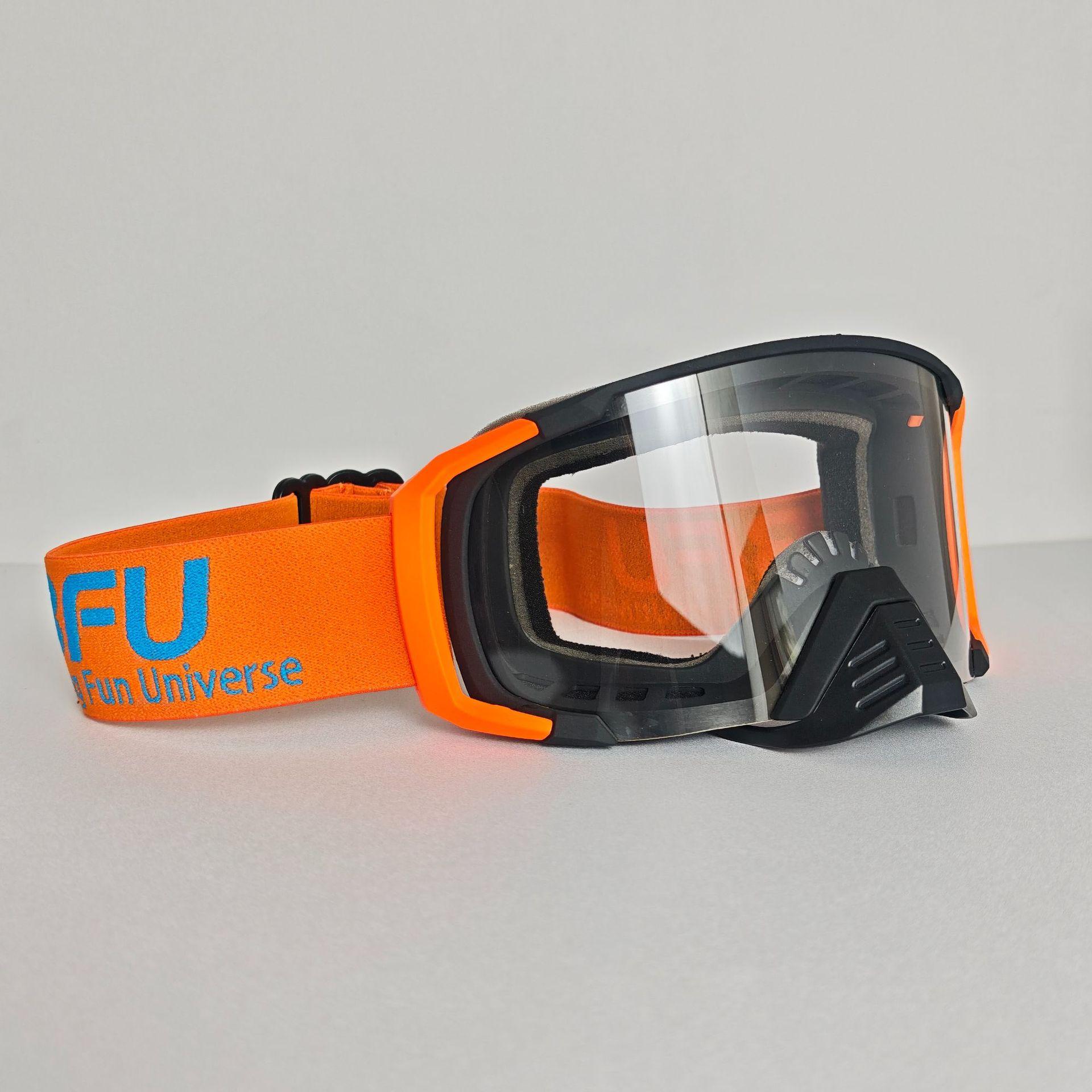 

Motorcycle goggles, off-road sports all-terrain glasses, outdoor men s and women s cycling and skiing windproof and sandproof polarized goggles FB-OX-6T