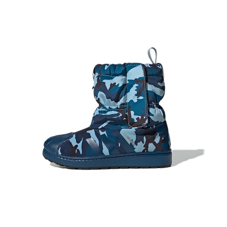 

Adidas Originals SUPERSTAR Thermal Knee High Kids Boots Blue Children Aged 3 7 Years Old EE7260 30