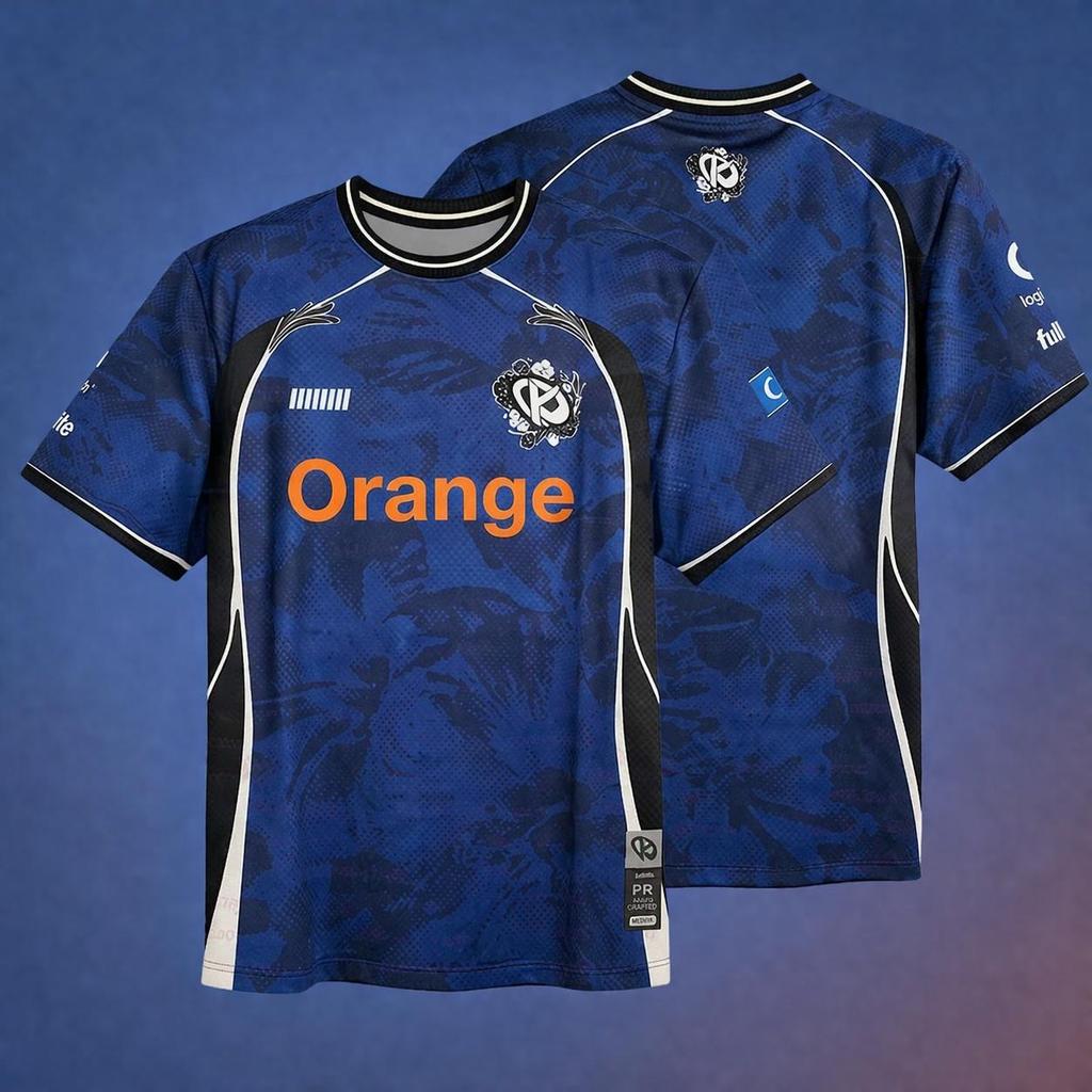 2026 Karmine Corp Esports Club Uniformi Maglia Rosa Kcorp Team Valorant Uniforme da Allenamento Abbigliamento T-shirt Squadra Francese Uomo