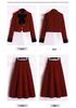Women's Festive Slim-Fit Coco-Style Suit Skirt Set - Spring/Autumn 2026