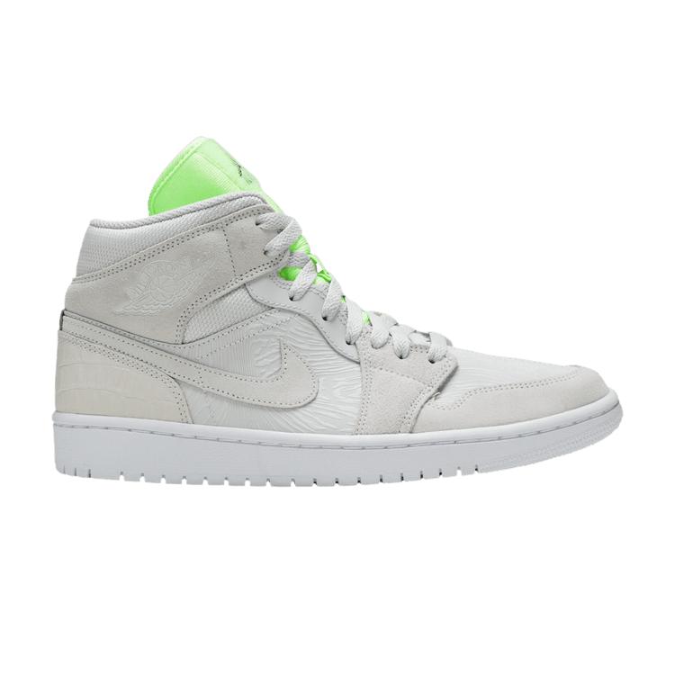 Jordan 1 Mid Vast Grey Ghost Green (Damen) 35.5