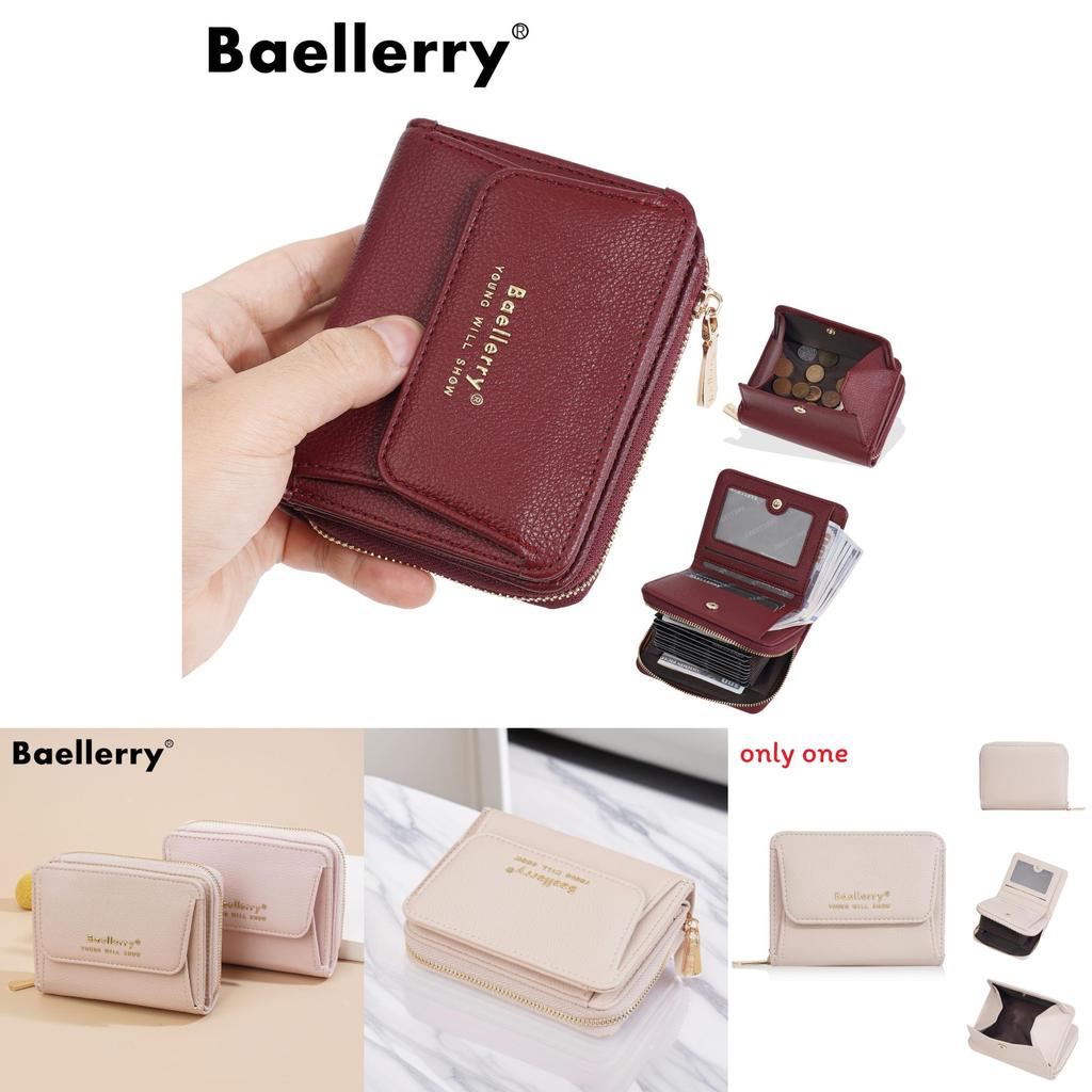 Fashionable And Minimalist Short Wallet With Letter Printing Design For Daily Use And Wearresistant Durability