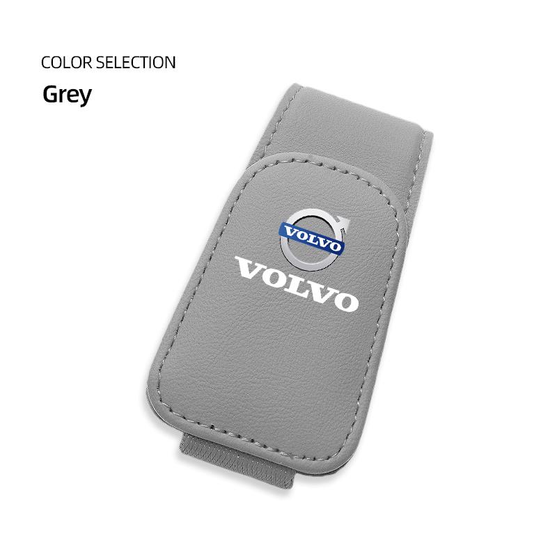 Car Interior Glasses Storage Clip Car Visor ID Card Storage Bracket For Volvo Xc60 Xc90 V40 V60 S60 V50 V90 S80 C40 XC40 V70 C30
