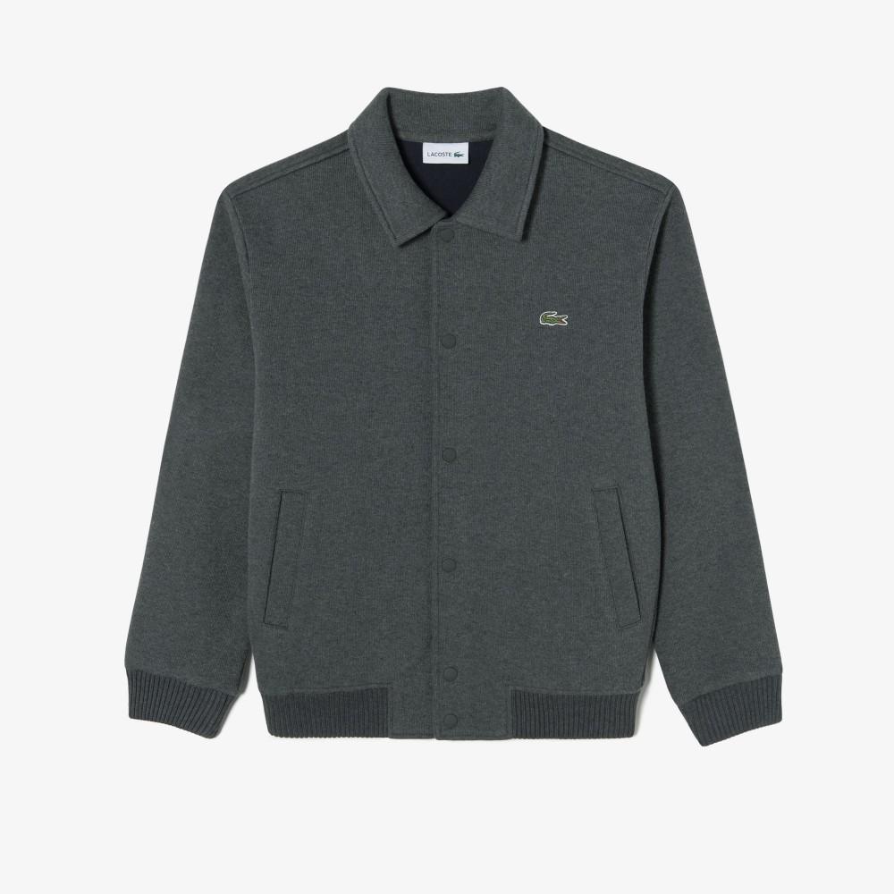 Lacoste Men's Ribbed Jersey Sweat Jumper SH080E-55N050