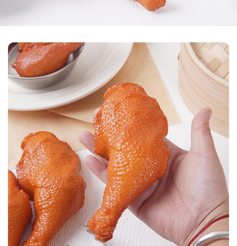 Simulated Braised Chicken Leg and Duck Leg Props for Photography and Decoration