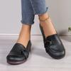 New Summer Women Flat Shoes Comfort Non-slip Soft Oxford Solid Color Mom's Shoes New Fashion Leather Flat Footwear