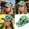 Breathable Comfortable Hat Adult Party Hat for Saint Patricks Day Event High Quality Digital Art Soft Fabric