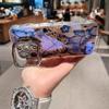 TPU Full Cover Phone Case IPhone 16 Pro Max 15 14 13 With Oil Painting Butterfly Design Anti Drop