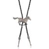 Western Cowboy Bolo Tie Personality Adjustable Rope Retro Alloy Bolo Tie Vintage Plating Retro Fashion Cowboy Rope