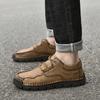 38-48 Herren Übergröße Einfache und Modische Lässige Lederschuhe Outdoor Low Cut Wanderschuhe