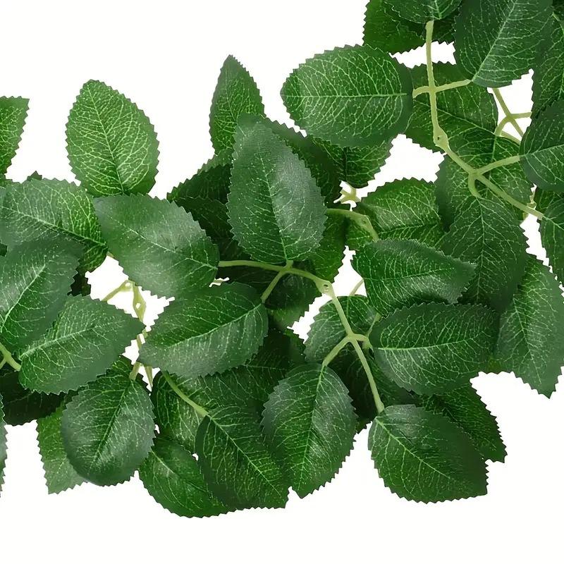 Künstliches Rosenblatt Material Seide Kopfschmuck Blumengirlande Blatt Siebdruck Blume Accessoires Handgemachte Blumen Kunstblumen Shooting Requisiten Kunstblumen