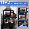 Auto Interior Supplies Car Backseat Storage Bag Upgrade Rear Seat Trunk Organizer For Car Truck SUV Van Auto Seat Back Pocket
