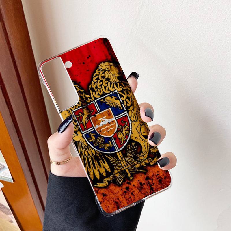 MaiYaCa Custodia per Telefono Bandiera Armena Armenia per Samsung S21 A10 per Redmi Note 7 9 per Huawei P30Pro Honor 8X 10i cover