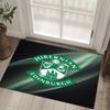 Hibernian FC Design Crystal Velvet Carpet Cozy Non?Slip Printed Rug For Bedroom Living Room Entrance