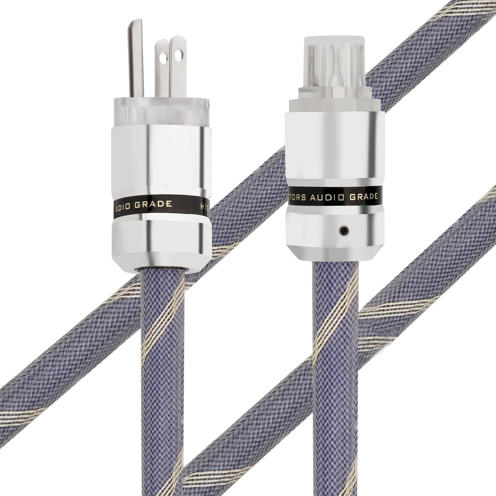 

Monosaudio 10AWG Power Cable Audio 3 Pin NEMA Female Connector Amplifier Power Cable Audio Power Cord Audio Power Cable IEC Connector Power Plug AC