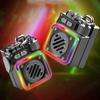 Portable Wireless Speaker with Dynamic lighting Lighting Permanent Metal Housing Long Amusement High Quality Sound