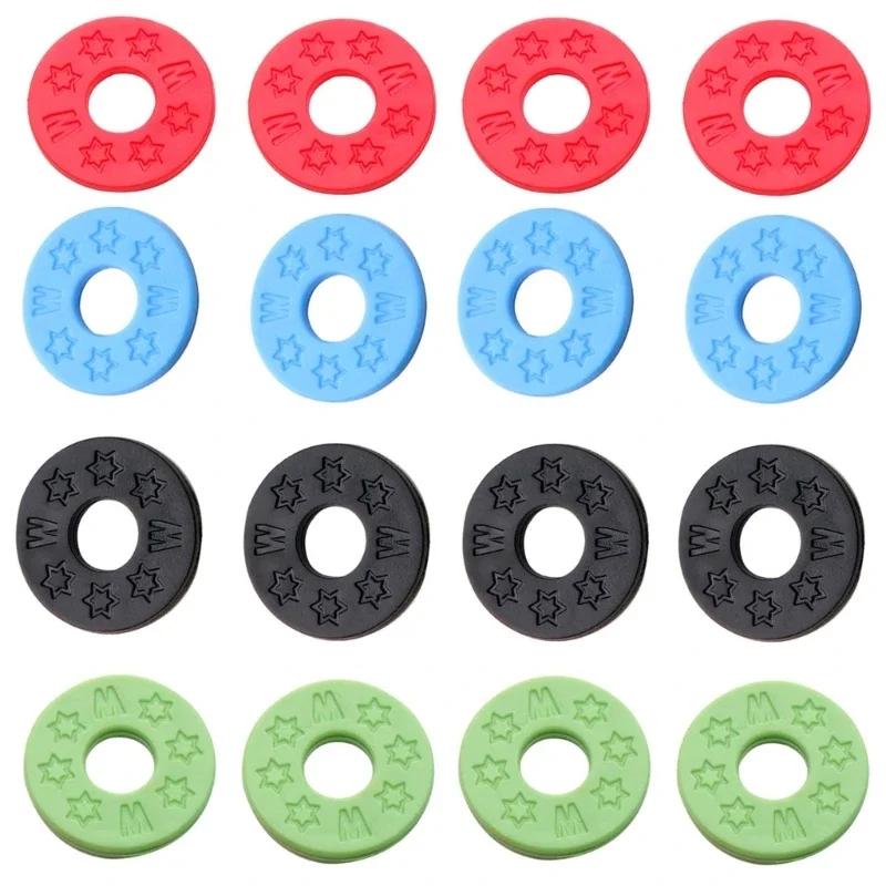 10 Pezzi/set Blocchi di Sicurezza in Gomma per Tracolla di Chitarra Protezione per Chitarra Rondella Antinciampo Bloccaggi per Tracolla di Chitarra Bloccaggi in Silicone per Tracolla