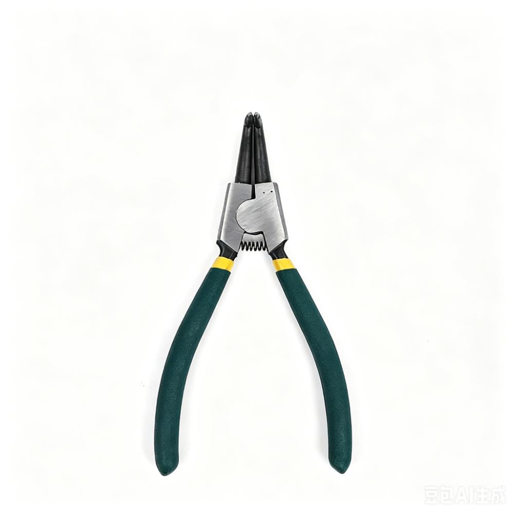 Heavy Duty Snap Ring Pliers Straight/bent Retaining Ring Puller Hand Tools Circlip Pliers Install External Bent