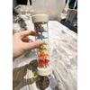 Wooden Rain Sound Tube Instrument Rain Maker Rain Stick Musical Instrument Hourglass Music Shaker Toy Hearing Enlightenment Toys