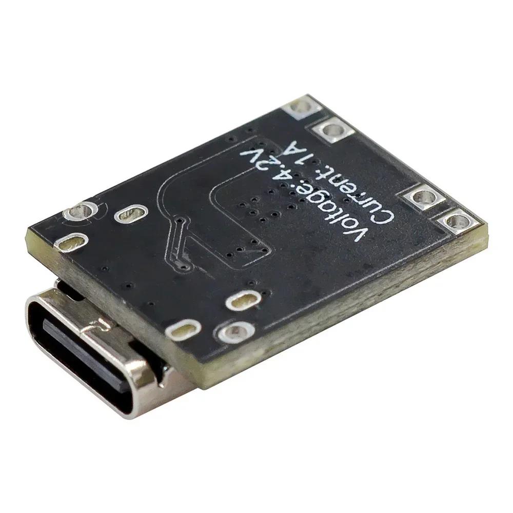 1pcs Type-C USB Ultra-Small Lithium Battery Charging Panel 1A Ternary Lithium 3.7V 4.2V Charger Module With Protection Board