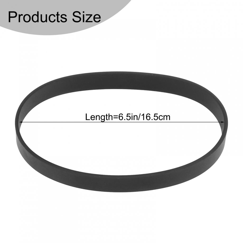 Belts Vacuum Cleaner 2pcs Accessories Black Cleaning