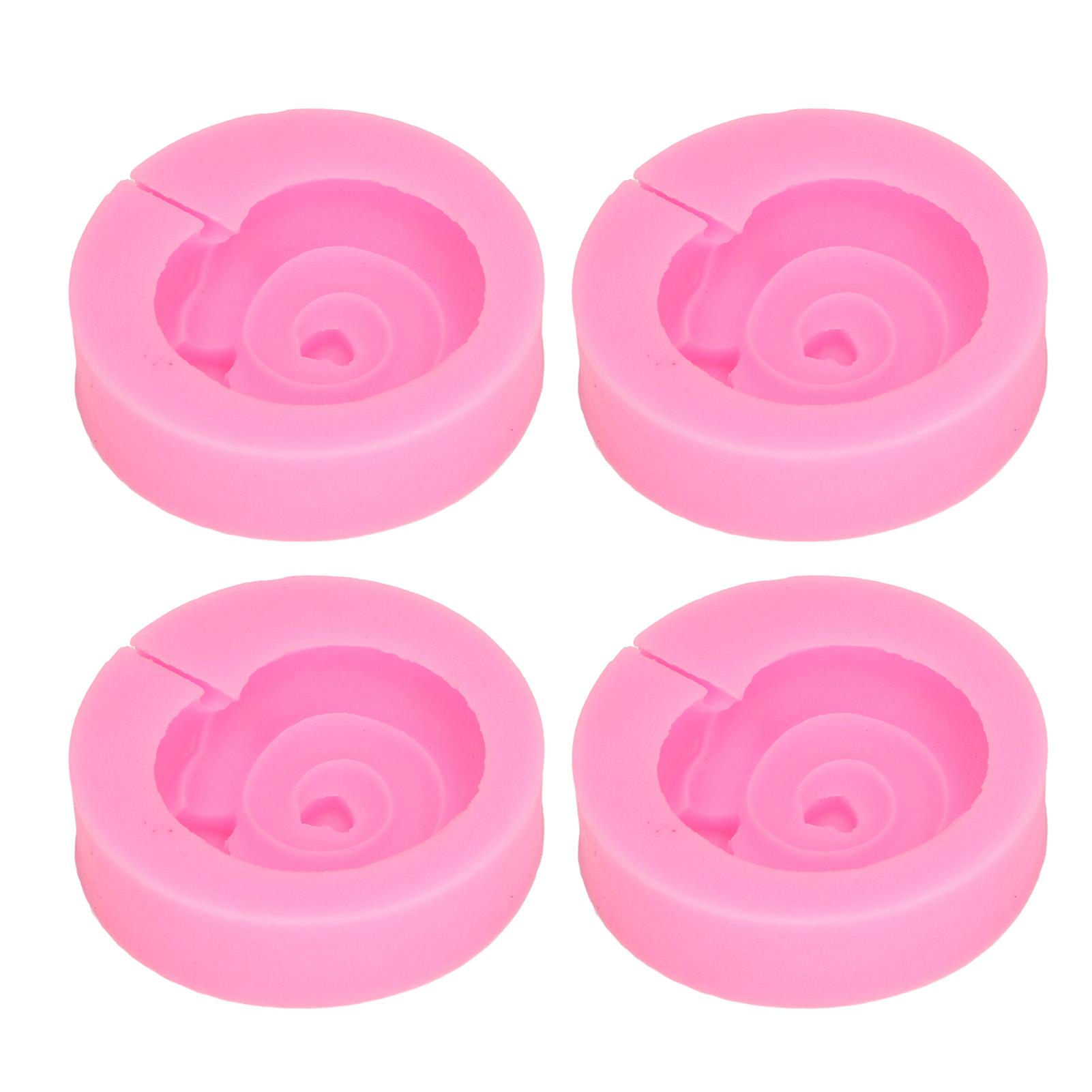 10 шт. Силиконовая форма для печенья, сделай сам, украшение для торта, форма для мастики, шоколада, инструменты для выпечки, розовая