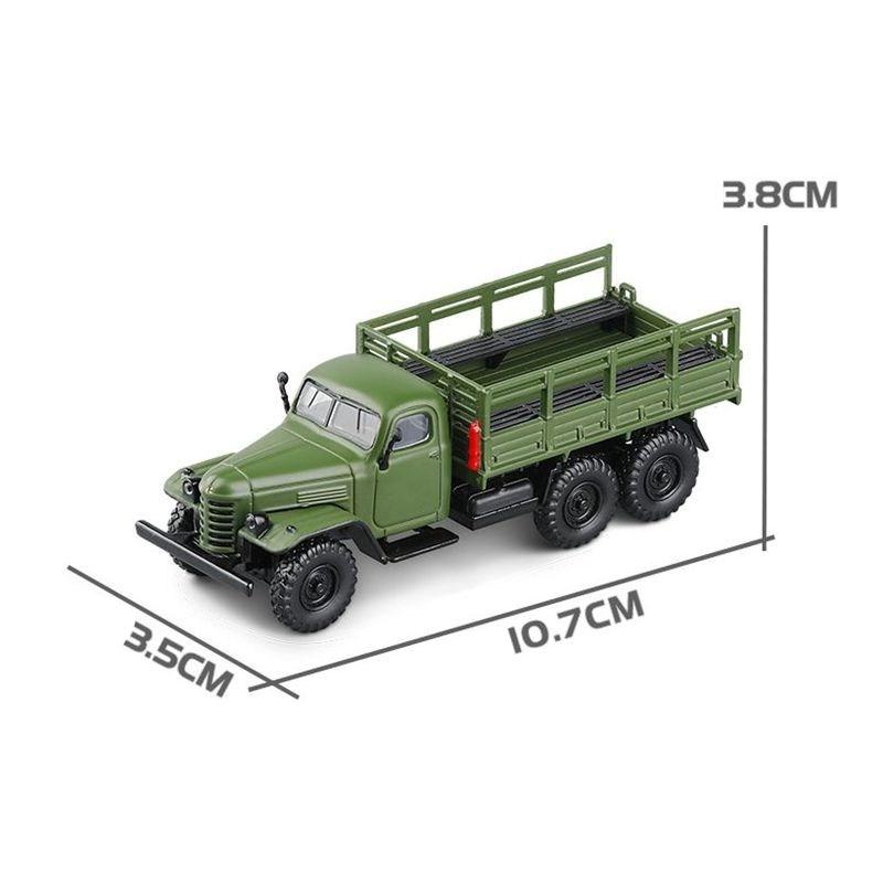 1/64 FAW CA30 Military Transport Truck 1/64 JKM Diecast Toy Car Vehicle Model Classical Zinc Alloy Metal Collection Gift For Kid