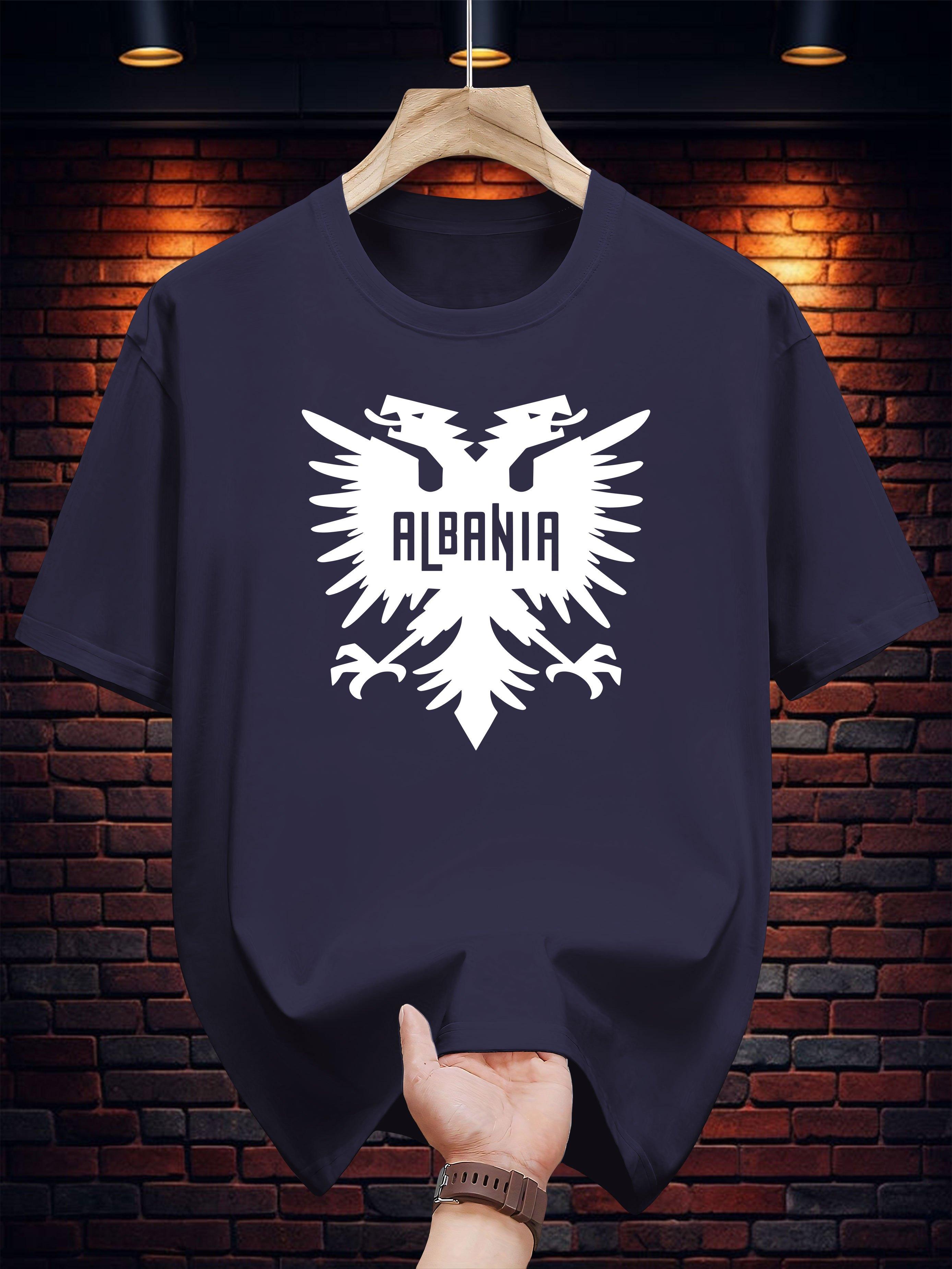 Graphic T-shirt - ALBANIA Eagle Design XXL
