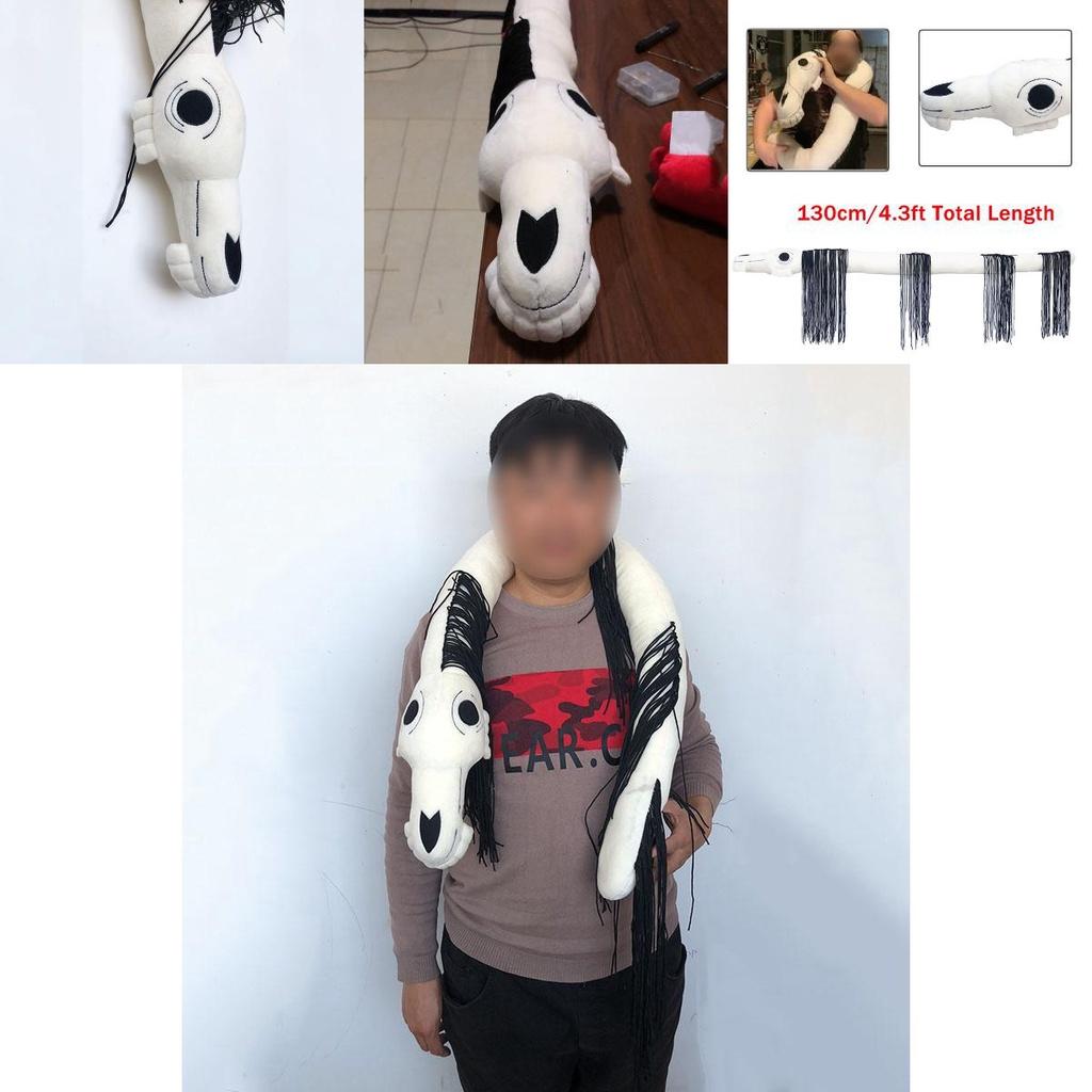 Enorme Pelúcia de Cavalo de 130cm de Comprimento Trevor Cavalo dos Sonhos Boneca Macia e Aconchegante