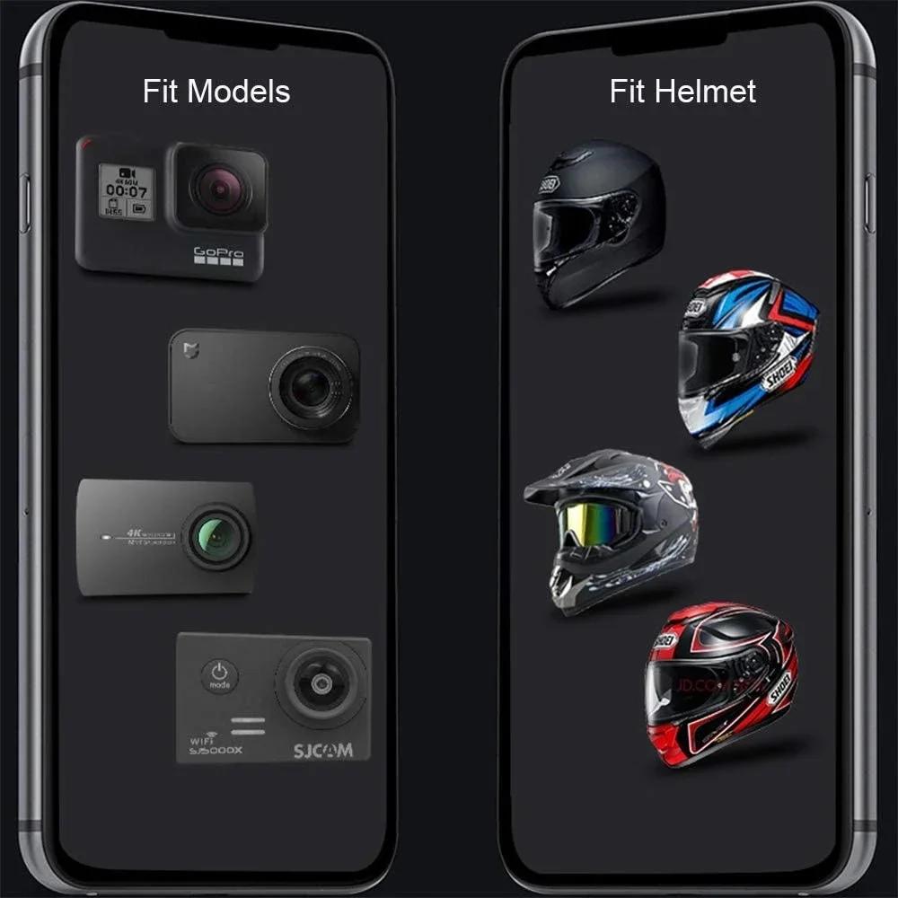 Motocicletă Cască Suport Bărbie, Accesorii Cameră Acțiune și Sport GoPro