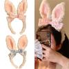 Rabbits Cosplay Makeup Hairband Sweet Long Ear Easter Headwear Hairbands Headwear Hairbands Birthday Party