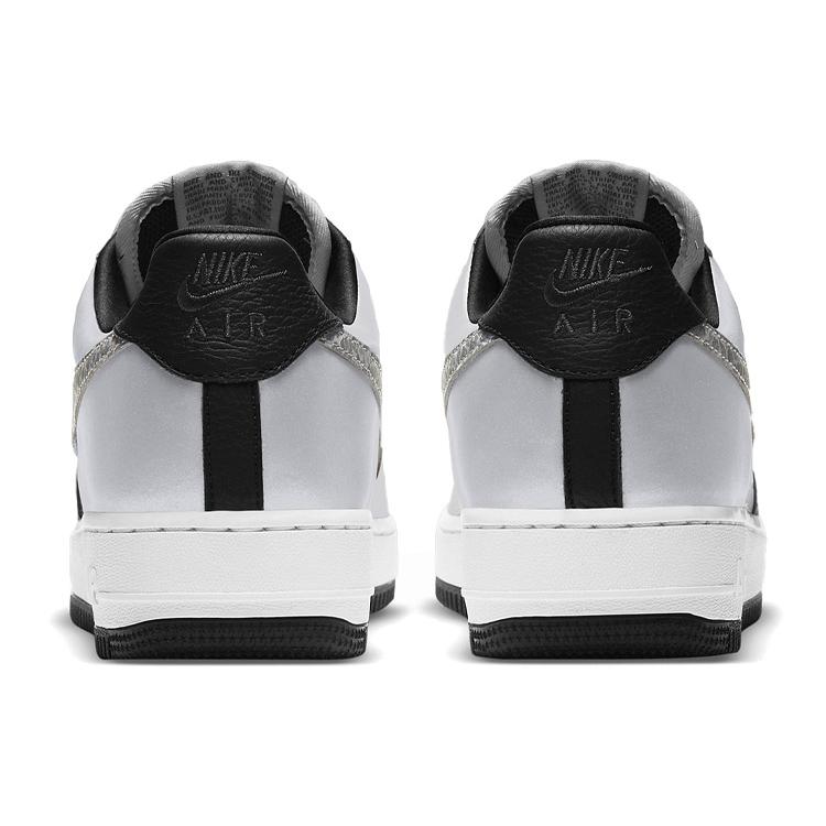 New Nike Air Force 1 Low Silver Snake 2021 DJ6033-001