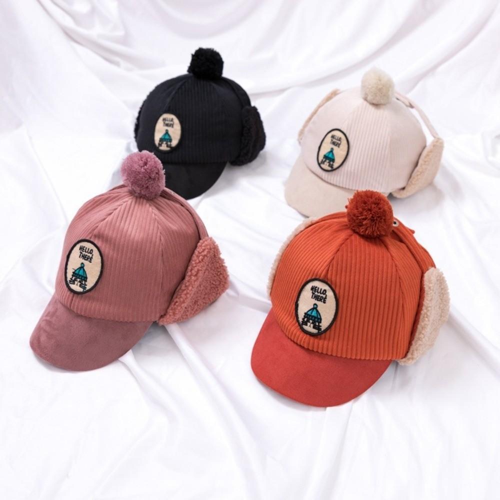 Earflap Baby Ear Protection Cap Baby Warm Hat Baby Cold Weather Accessories